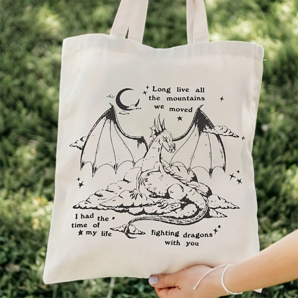 Tote Bag for Women – Canvas, for Travel & Work – detail view 5