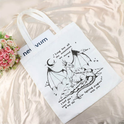 Tote Bag for Women – Canvas, for Travel & Work – detail view 8