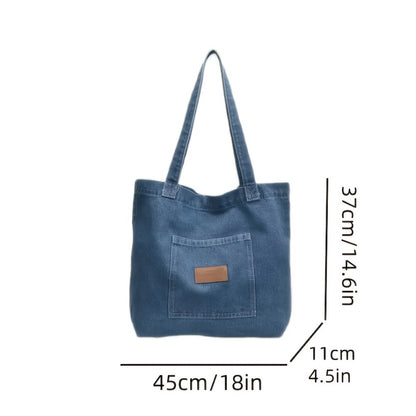 Tote Bag for Women – Denim, for Everyday Use – detail view 3