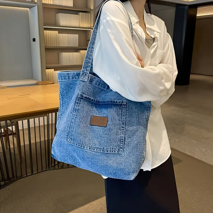 Tote Bag for Women – Denim, for Everyday Use – detail view 6