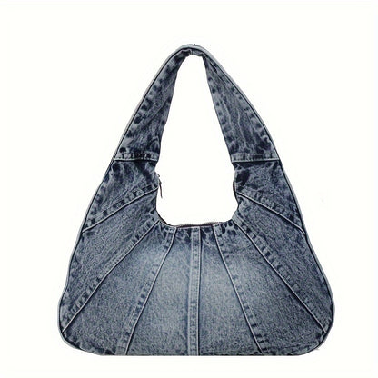 Tote Bag for Women – Denim, for Travel & Everyday Use – alternate view
