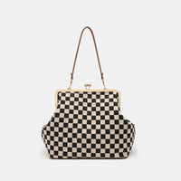 Brown shoulder strap