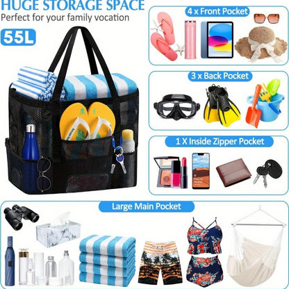 Tote Bag for Women – Foldable, Lightweight, for Travel – detail view 13