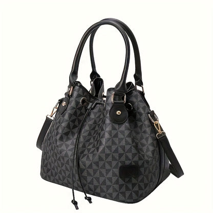 Tote Bag for Women – for Work & Everyday Use, Bucket Korean Fashion Retro Casual – detail view 16