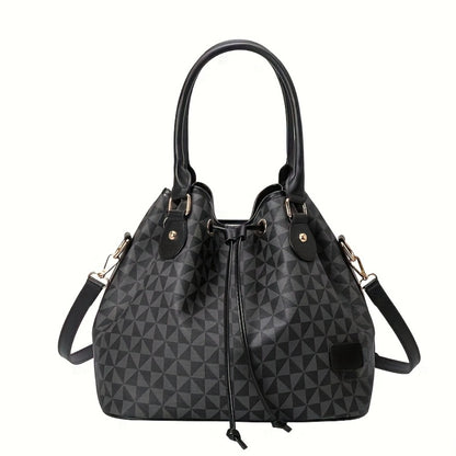 Tote Bag for Women – for Work & Everyday Use, Bucket Korean Fashion Retro Casual – detail view 12