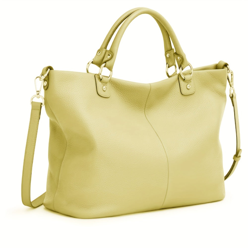 Tote Bag for Women – for Work & Everyday Use, Soft Leather Premium Spacious Work – detail view 9