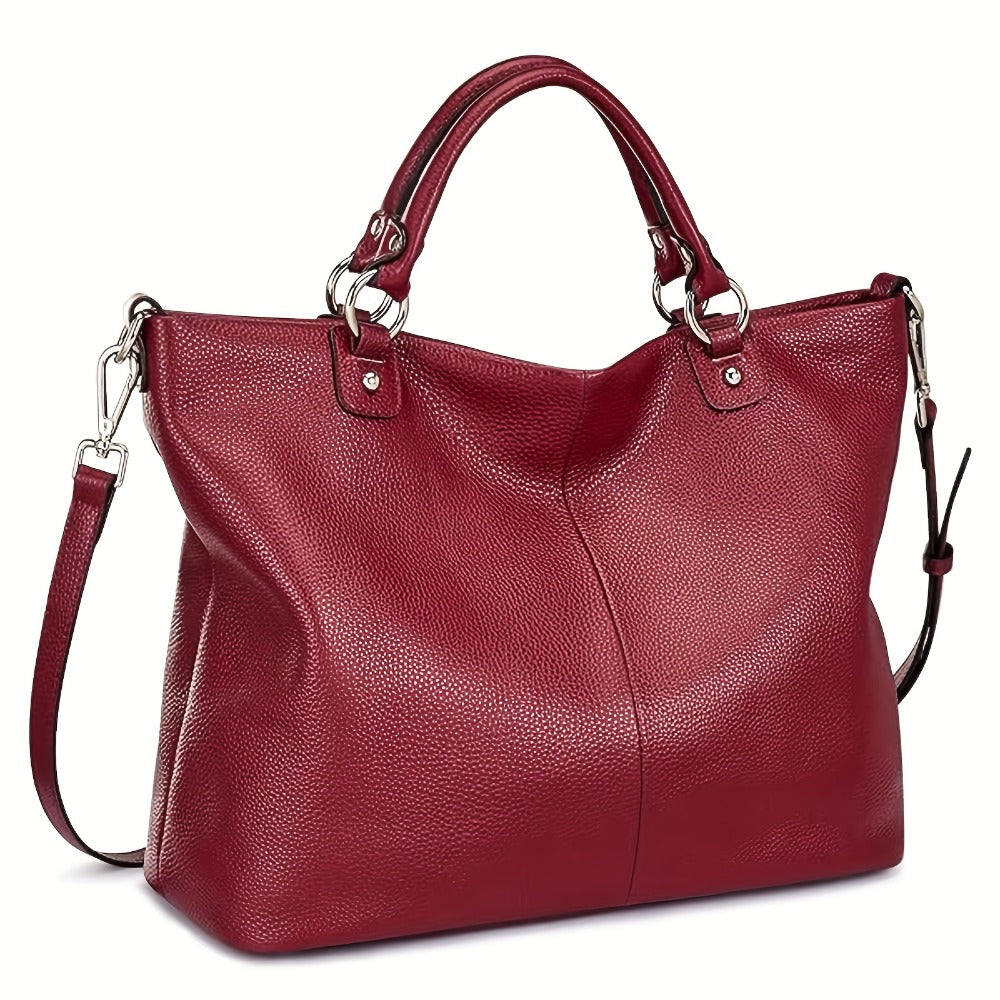 Tote Bag for Women – for Work & Everyday Use, Soft Leather Premium Spacious Work – detail view 6