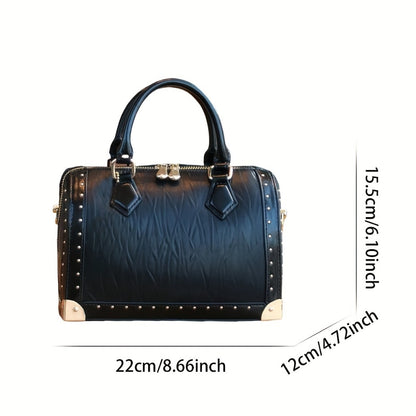 Tote Bag for Women – Large Capacity, Boston Pillow Large Capacity Vintage – detail view 6