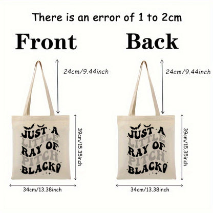 Tote Bag for Women – Lightweight, Just Little Ray Of Pitch – detail view 3