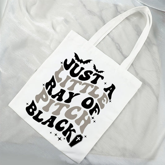 Tote Bag for Women – Lightweight, Just Little Ray Of Pitch – front view