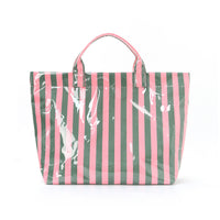 Green and pink stripes