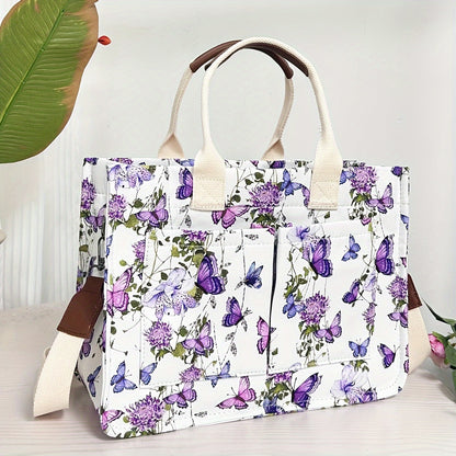 Tote Bag for Women – Multi-Pocket, for Travel & Work – front view - product view 13