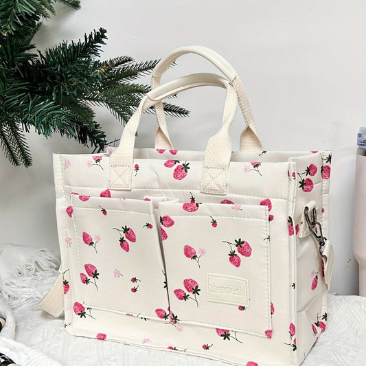 Tote Bag for Women – Multi-Pocket, for Travel & Work – front view