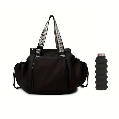 Tote Bag for Women – Nylon, Foldable, Lightweight, Adjustable Strap – detail view 12