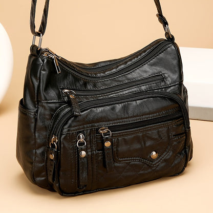Tote Bag for Women – Nylon, Large Capacity, Anti-Theft, Adjustable Strap – front view - product view 13