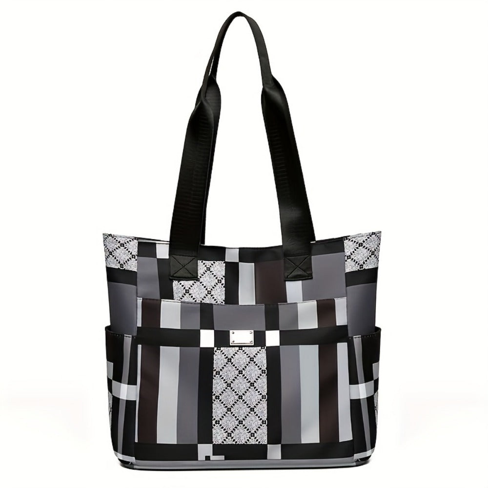 Tote Bag for Women – Nylon, Large Capacity, Lightweight, Foldable – detail view 3
