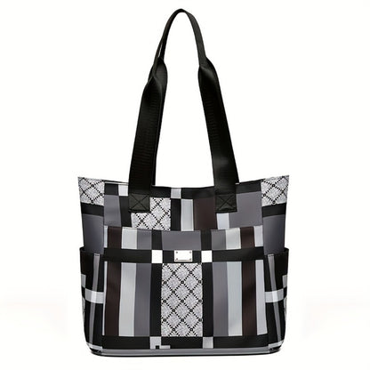 Tote Bag for Women – Nylon, Large Capacity, Lightweight, Foldable – detail view 3