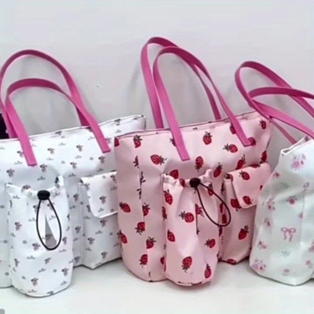 Tote Bag for Women – Nylon, Large Capacity, Multi-Pocket, Lightweight – detail view 10