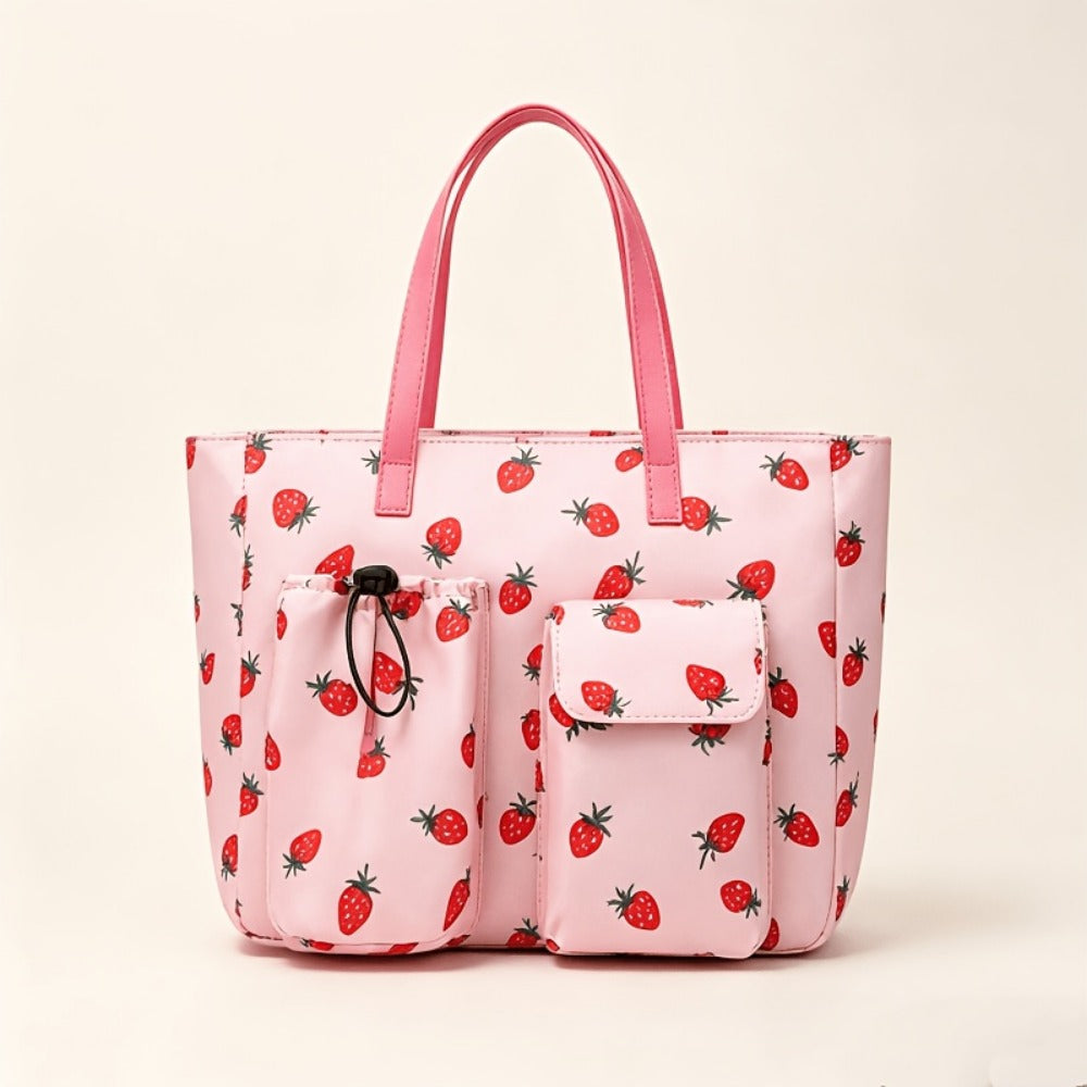Tote Bag for Women – Nylon, Large Capacity, Multi-Pocket, Lightweight – detail view 8
