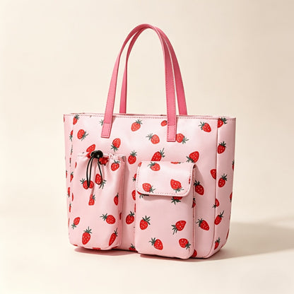 Tote Bag for Women – Nylon, Large Capacity, Multi-Pocket, Lightweight – detail view 9