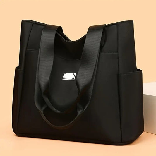 Tote Bag for Women – Nylon, Multi-Pocket, Lightweight, for Travel & Work – front view