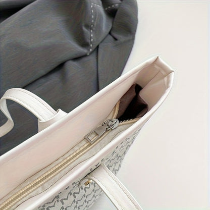 Tote Bag for Women – Polyester, Large Capacity, for Travel & Work – detail view 14