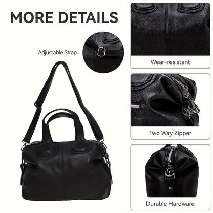 Tote Bag for Women – PU Leather, for Travel & Work – detail view 15