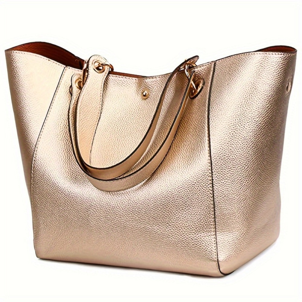 Tote Bag for Women – PU Leather, Large Capacity, for Travel & Work – detail view 10