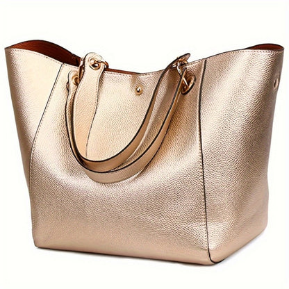 Tote Bag for Women – PU Leather, Large Capacity, for Travel & Work – detail view 10