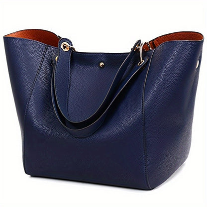 Tote Bag for Women – PU Leather, Large Capacity, for Travel & Work – detail view 14