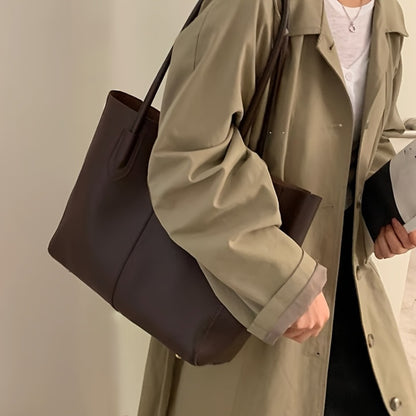 Tote Bag for Women – PU Leather, Large Capacity, for Travel & Work – detail view 14