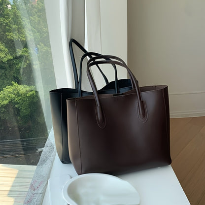 Tote Bag for Women – PU Leather, Large Capacity, for Travel & Work – detail view 4