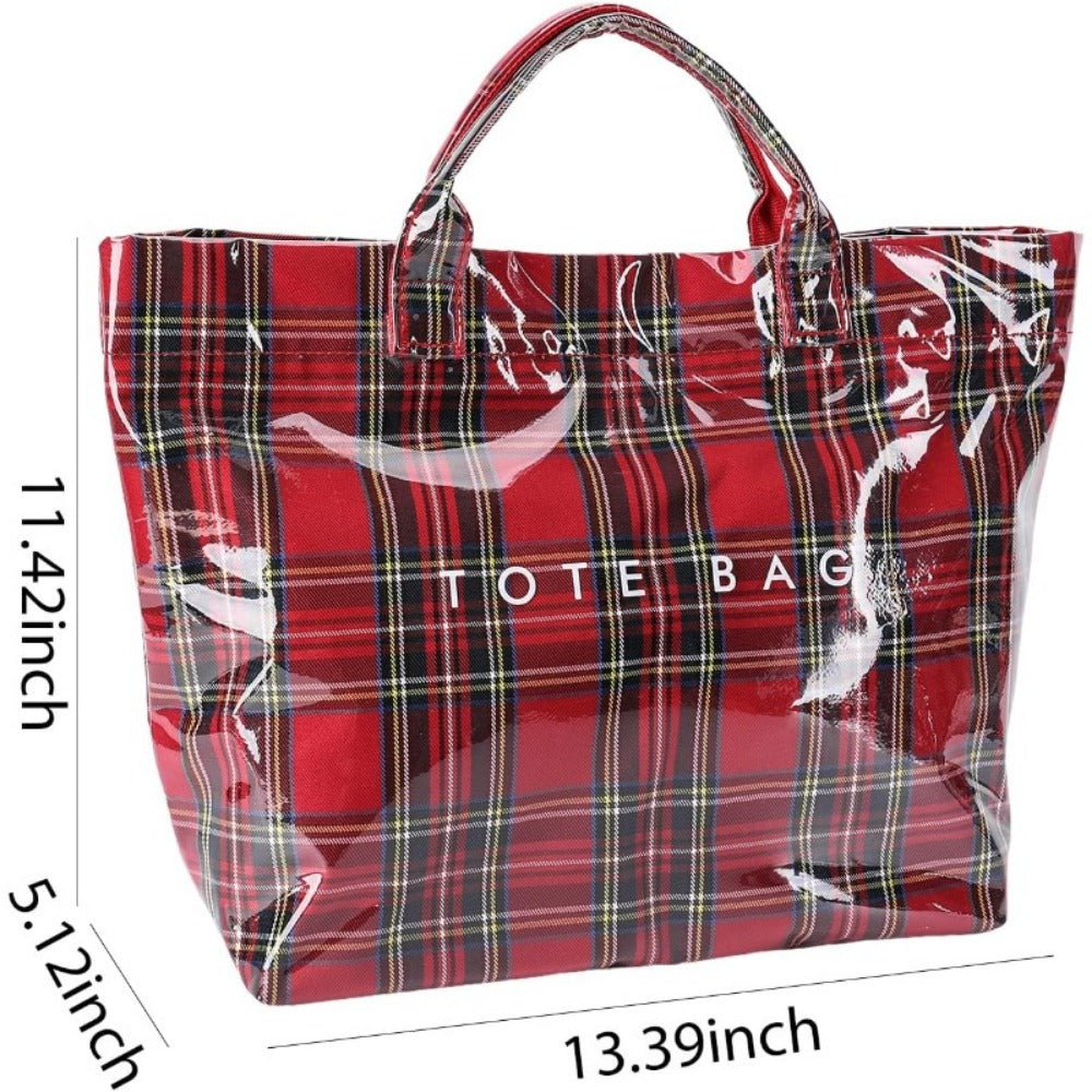 Tote Bag for Women – 9 Colors, PVC, for Travel & Work – detail view 9