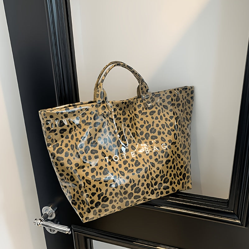 Tote Bag for Women – PVC, Large Capacity, for Travel & Work – detail view 3