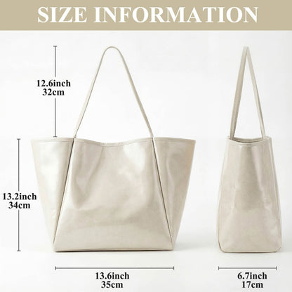 Tote Bag for Women – PVC, Large Capacity, for Travel & Work – detail view 5