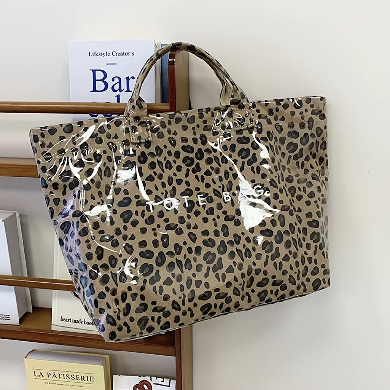 Tote Bag for Women – PVC, Large Capacity, Waterproof, for Travel & Work – detail view 27