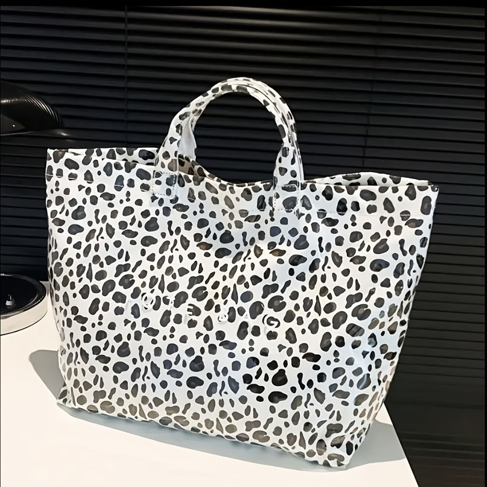 Tote Bag for Women – PVC, Large Capacity, Waterproof, for Travel & Work – detail view 24