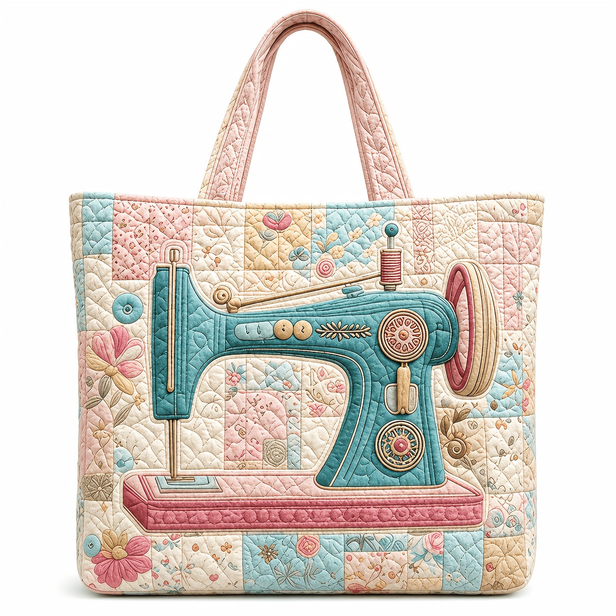 Tote Bag for Women – Quilted, Large Capacity, for Work & Everyday Use – detail view 10