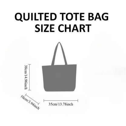 Tote Bag – Quilted, Large Capacity, for Travel & Work – detail view 6