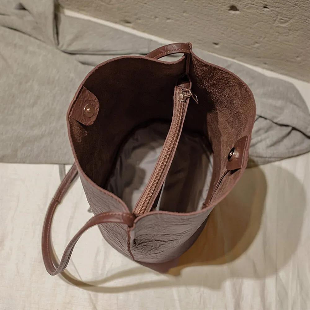 Tote Bag for Women – for Travel & Everyday Use, Bucket Versatile In Hobo Satchel – detail view 5