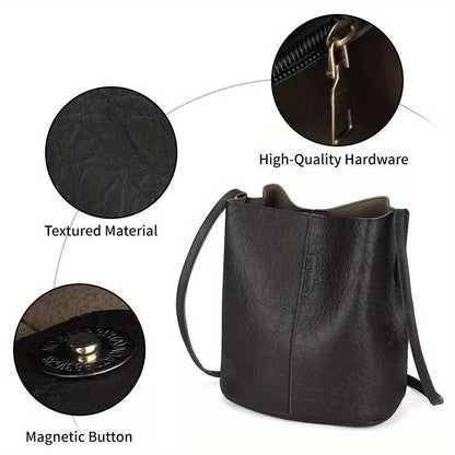 Tote Bag for Women – for Travel & Everyday Use, Bucket Versatile In Hobo Satchel – detail view 7