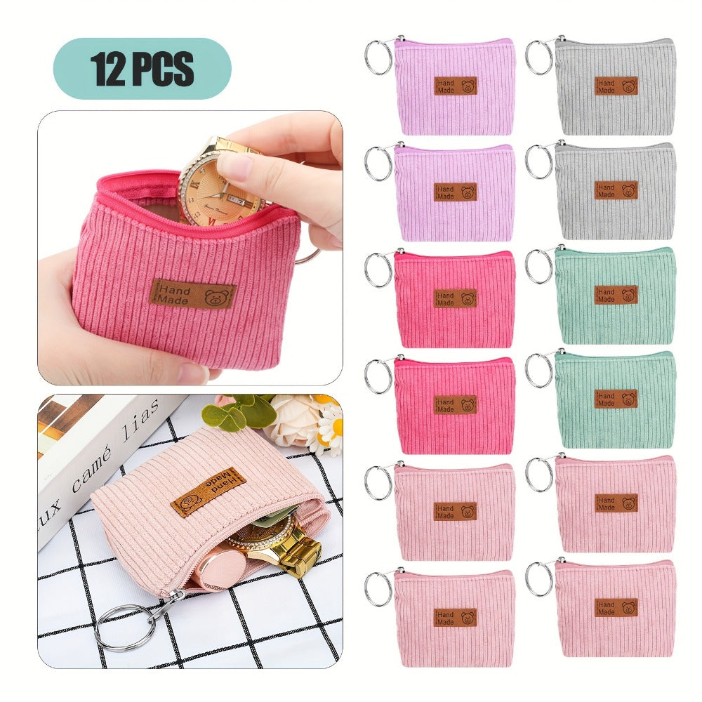 Women's Wallet – 12 Pack, Corduroy – front view