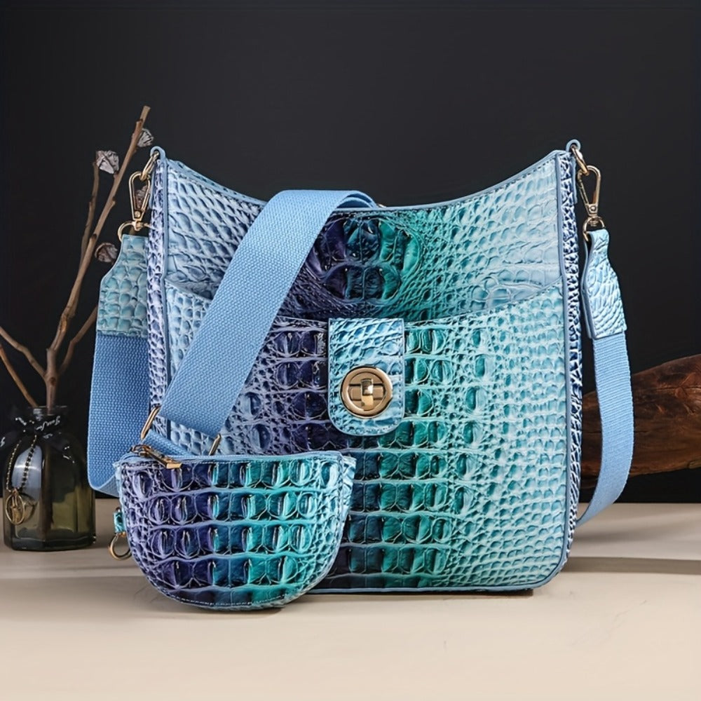 Women's Wallet – 3-Piece, Polyester – front view