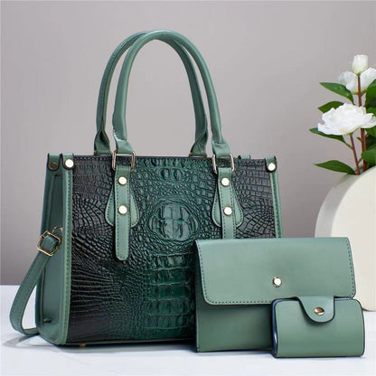 Women's Wallet – 3-Piece, 4 Colors, PU Leather, Large Capacity – detail view 20