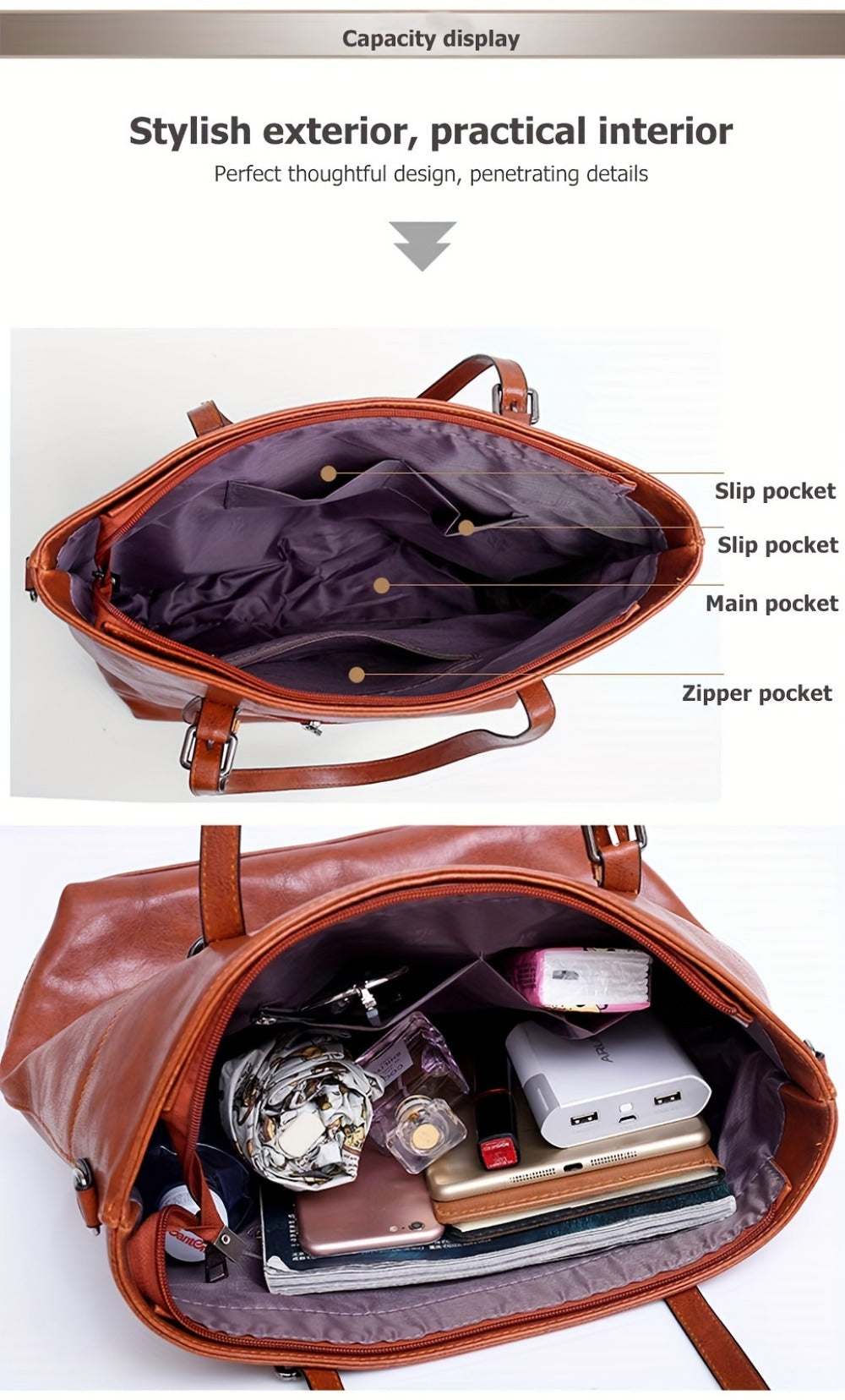 Women's Wallet – 4 Piece, 6 Colors, PU Leather – detail view 21