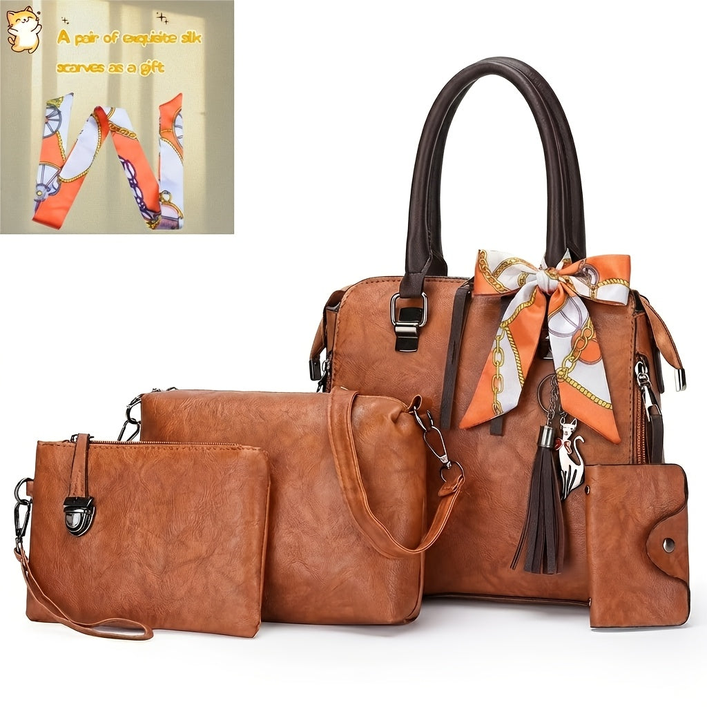 Women's Wallet – 4-Piece, PU Leather, for Travel & Work – detail view 24