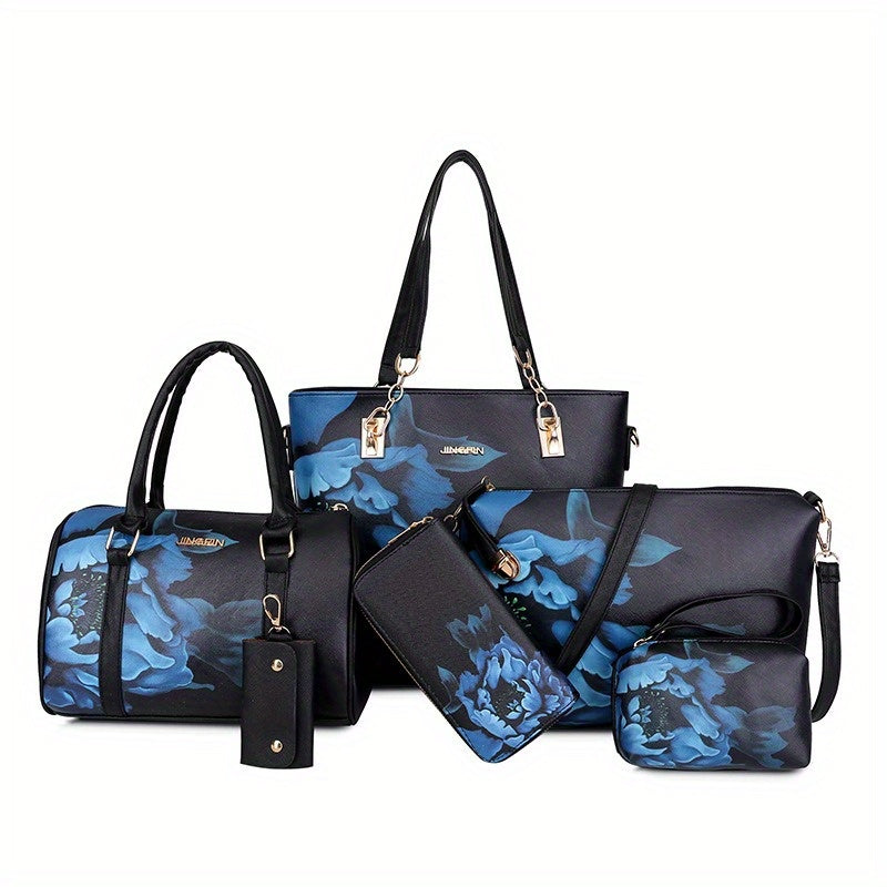 Women's Wallet – 6-Piece, Piece Vintage Floral Set Card – front view - product view 24