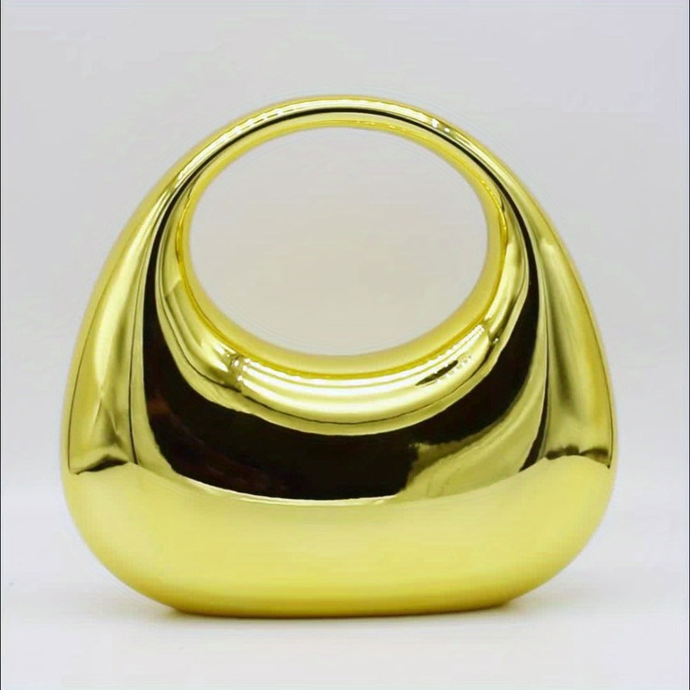 Women's Wallet – Acrylic Clutch Ball Shell Shape – detail view 12