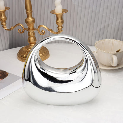 Women's Wallet – Acrylic Clutch Ball Shell Shape – detail view 3