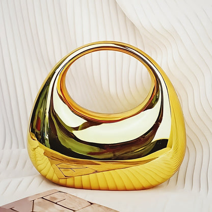 Women's Wallet – Acrylic Clutch Ball Shell Shape – detail view 7